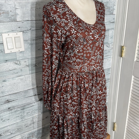 HOTOUCH WOMEN’S CASUAL A-LINE LONG SLEEVE SLEEVE DRESS - Picture 7 of 8